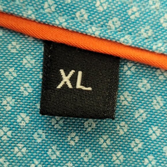 Mizumi Couture Vibrant Colorful Button Down Shirt with Contrasting Cuffs - Picture 11 of 14